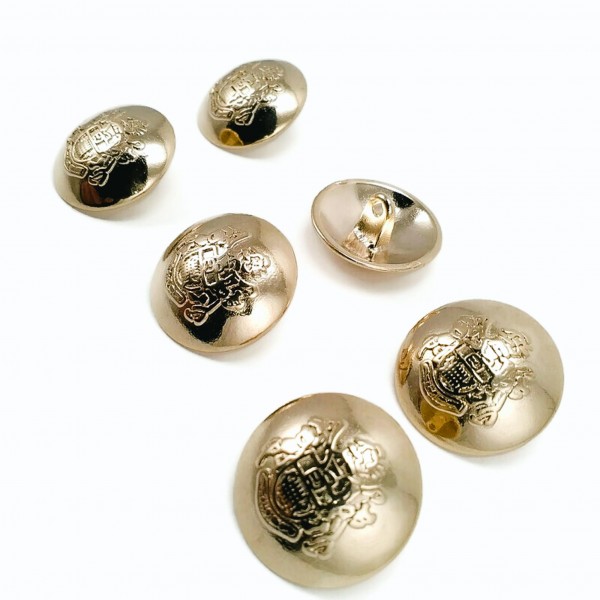 Gold and Rose Gold Blazer Buttons Rose Gold and Gold Emblem 6 Blazer